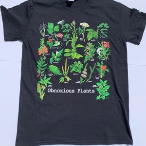 Obnoxious plants t shirt, garden/plant t shirt